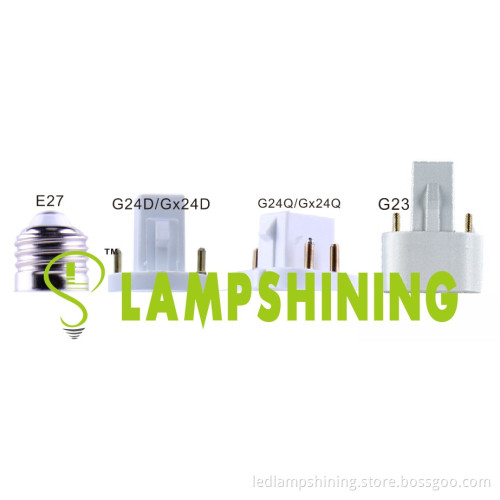 G24 PLC 5w led plug light with cover - sylvania 13w cfl replacement